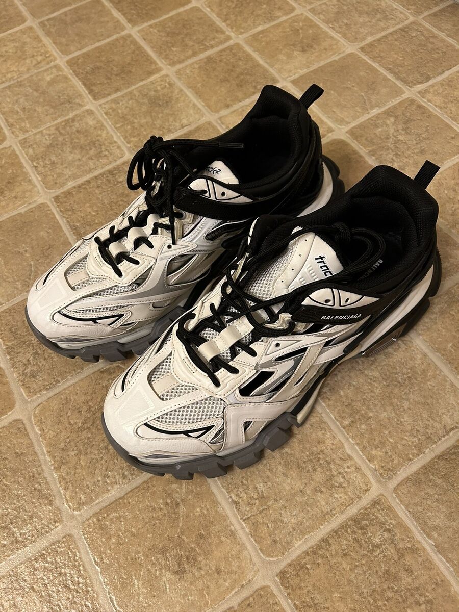 Balenciaga Track.2 Trainer Black White (size 46) | eBay Balenciaga Track.2 Trainer Black White (size 46) | eBay