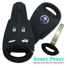 Like New OEM SAAB 9-3 & 9-5  KEYLESS ENTRY REMOTE FOB FCC: LTQSAAM433TX 