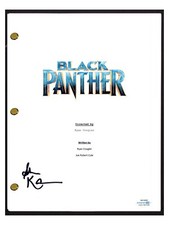 John Kani Signed Autographed BLACK PANTHER Movie Script T'Chaka ACOA COA