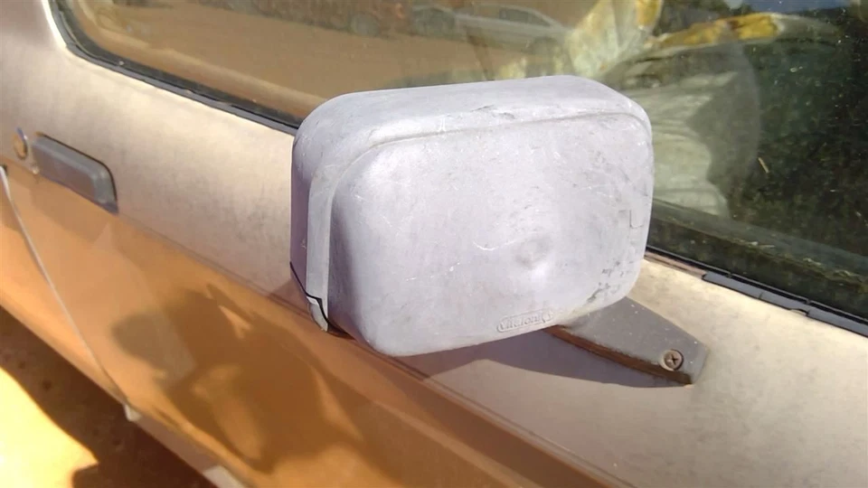 Passenger Side View Mirror Manual Pedestal Black Fits 85-92 RANGER 257833 - Image 2 of 4