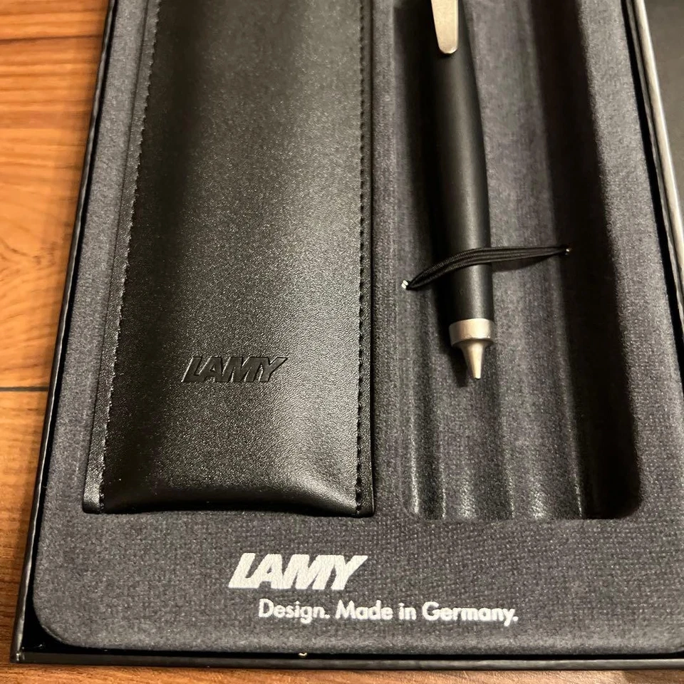 LAMY Druckbleistift schwarz Metall 0,7 Scribble Pen mit Etui #D66fb7 - Bild 3 von 4