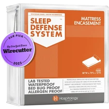 HOSPITOLOGY PRODUCTS Zippered Mattress Encasement-Sleep Defense