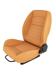 JEGS 70307-L Retro Low Back Reclining Bucket Seat Left/Driver Side Lever Reclini