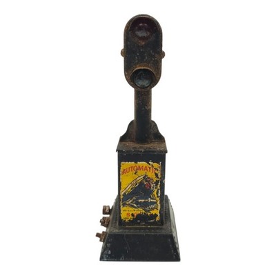 Louis Marx & Co Automatic Block Signal AS IS O Gauge Model Train Accessory