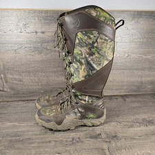 Irish Setter Vaprtrek Snake Guard Boots Scentban Mossy Oak Size 11 Waterproof