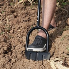 Lawn Edger Tool Half Moon Saw Tooth Long Handle Hand Edging Tools For BAJ