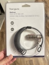 COILED LAPTOP CABLE LOCK CADENAS  C BLE EN SPIRALE POUR ORDINATEUR PORTABLE