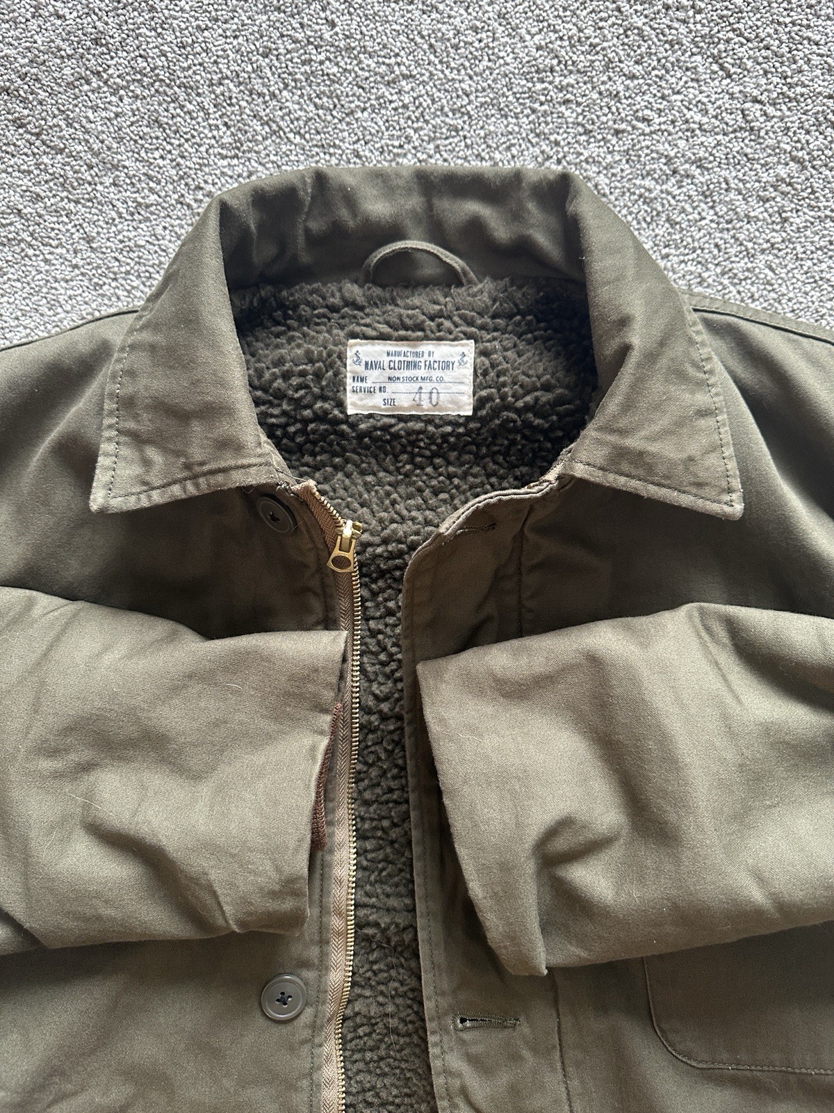 Final Version Usn A-2 Deck Jacket - Bronson Mfg -… - image 2