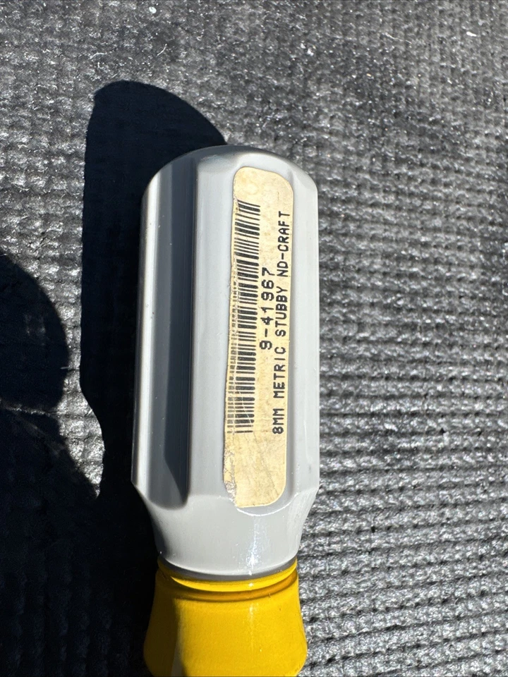 Sears Craftsman USA Nos 41967 8mm Stubby Nutdriver Stickered Metric H Series - Image 2 of 4