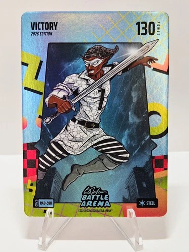 2026 Battle Arena - Victor Wembanyama - `Victory` 80\'s Rad Battlefoil Bo Jackson