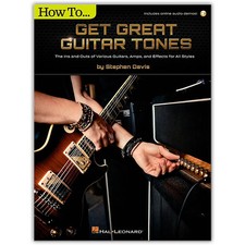 Hal Leonard How to Get Great Guitar Tones Book/Audio Online