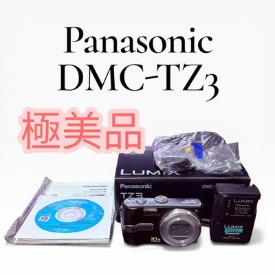 Panasonic DMC-TZ3 ブラック Amazon.com : Panasonic Lumix DMC-TZ3K 7.2MP Digital Camera with