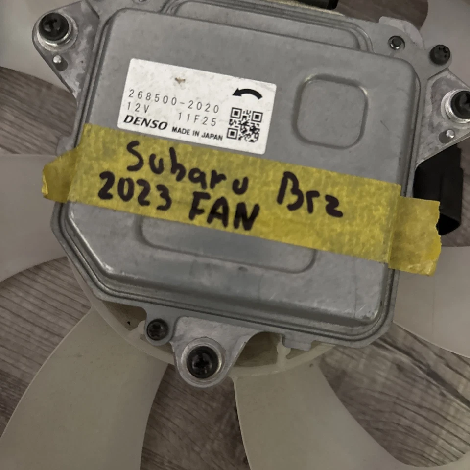 2022-2024 Subaru BRZ Radiator Cooling Fan Motor 268500-2020 - Image 3 of 4