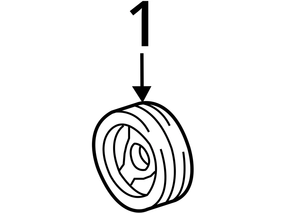 01-19 CHEVY SILVERADO 3500 гармонический балансировщик Ls Lt и базовая модель - Изображение 4 из 4