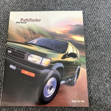 1999 Nissan Pathfinder Sales Brochure