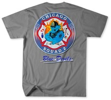 Unofficial Chicago Fire Department Firehouse 91 Squad 2 Shirt v1