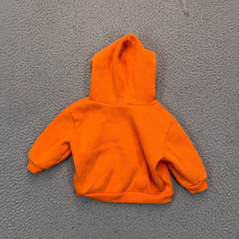 Miniear Jack O Lantern Pumpkin Sudadera con Capucha 6/9 Meses Bebé Halloween Vellón Foto 4 de 4