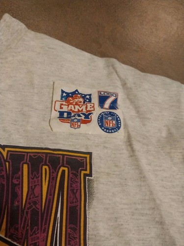 Green Bay Packers shirt sz. XL Super Bowl Champions XXXI NEW deadstock Vtg Gray - Picture 4 of 8