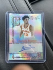 2026 Topps Signature Class Zaccharie Risacher Manuscripts Auto #MS-ZR