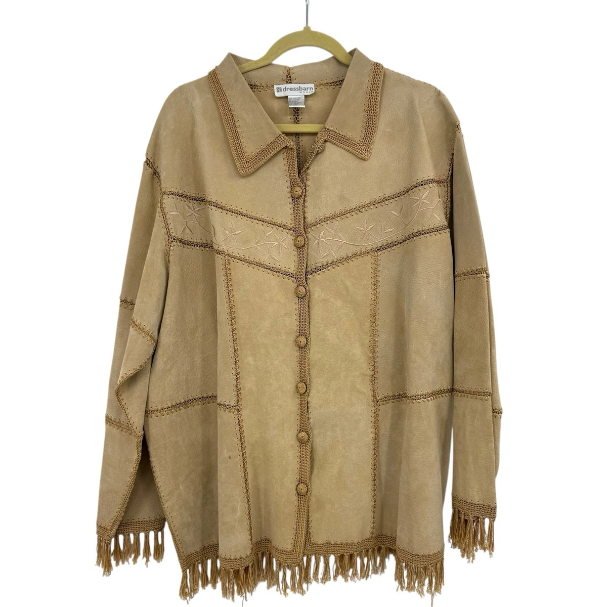 Dressbarn Leather Outer Shell Coats, Jackets & Vests for Women for sale |  eBay