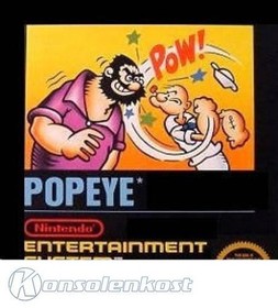 Nintendo NES - Popeye #abejas PAL-B con embalaje original embalaje original da&ntilde;ado