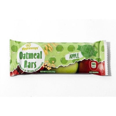 Appleways Whole Grain Apple Oatmeal Bar, 216 Per Case