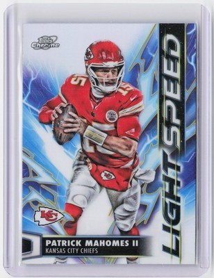 2025 Topps Chrome Cosmic #LS-6 Patrick Mahomes II Light Speed