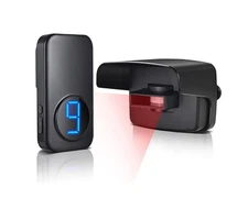 Wireless Driveway Alarm Weather Resistant Motion Sensor&Detector 600 FT Range US