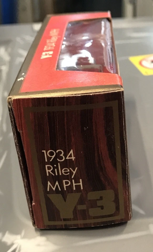 Modelos Matchbox de antaño Y-3 1934 Riley MPH. (R) Foto 2 de 4