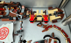 LEGO USED 70618 The LEGO NINJAGO Movie Destiny's Bounty NOT COMPLETE