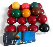 Aramith Premier 2 1/16th 52mm Full Size Snooker Ball Set Made In Belgium F 