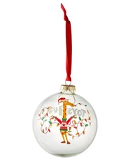 Geoffrey the Giraffe Glass Ball Ornament by Toys 'R Us (Christmas 2022)