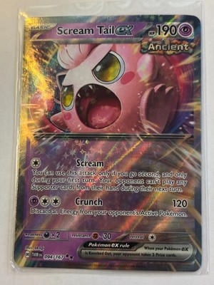 Scream Tail ex Twilight Masquerade Ultra Rare Pokémon TCG 094/167 Scarlet Violet