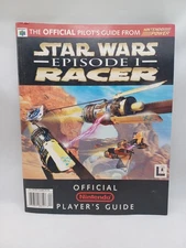 Star Wars Episode 1 Racer Nintendo Official Player's Strategy Guide - No Poster
