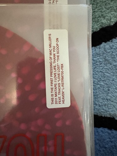 Mac Miller I Love Life, Thank You , Red and White Splatter Vinyl - Picture 4 of 9