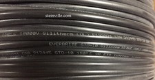 10' Ablon SiliTherm Silicone Neon GTO Wire, Integral Sleeve 10 KV Super Flexible