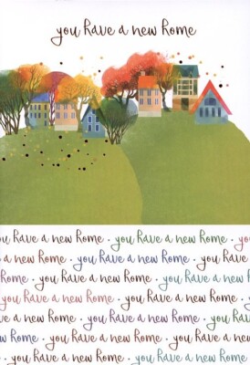 You Have A New Home - New Home Greeting Card - 00856