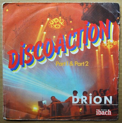 SINGLE 45 TOURS - DRION - DISCOACTION - IBACH - 1979