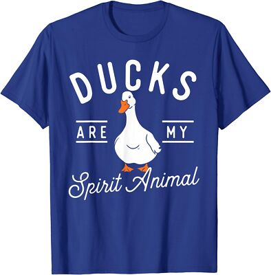 Ducks Are My Spirit Animal Duck Lover Funny Tee Unisex T-Shirt