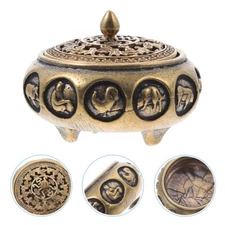Vintage Incense Burner Incense Censer Stand Incense Stick Holder with Cones