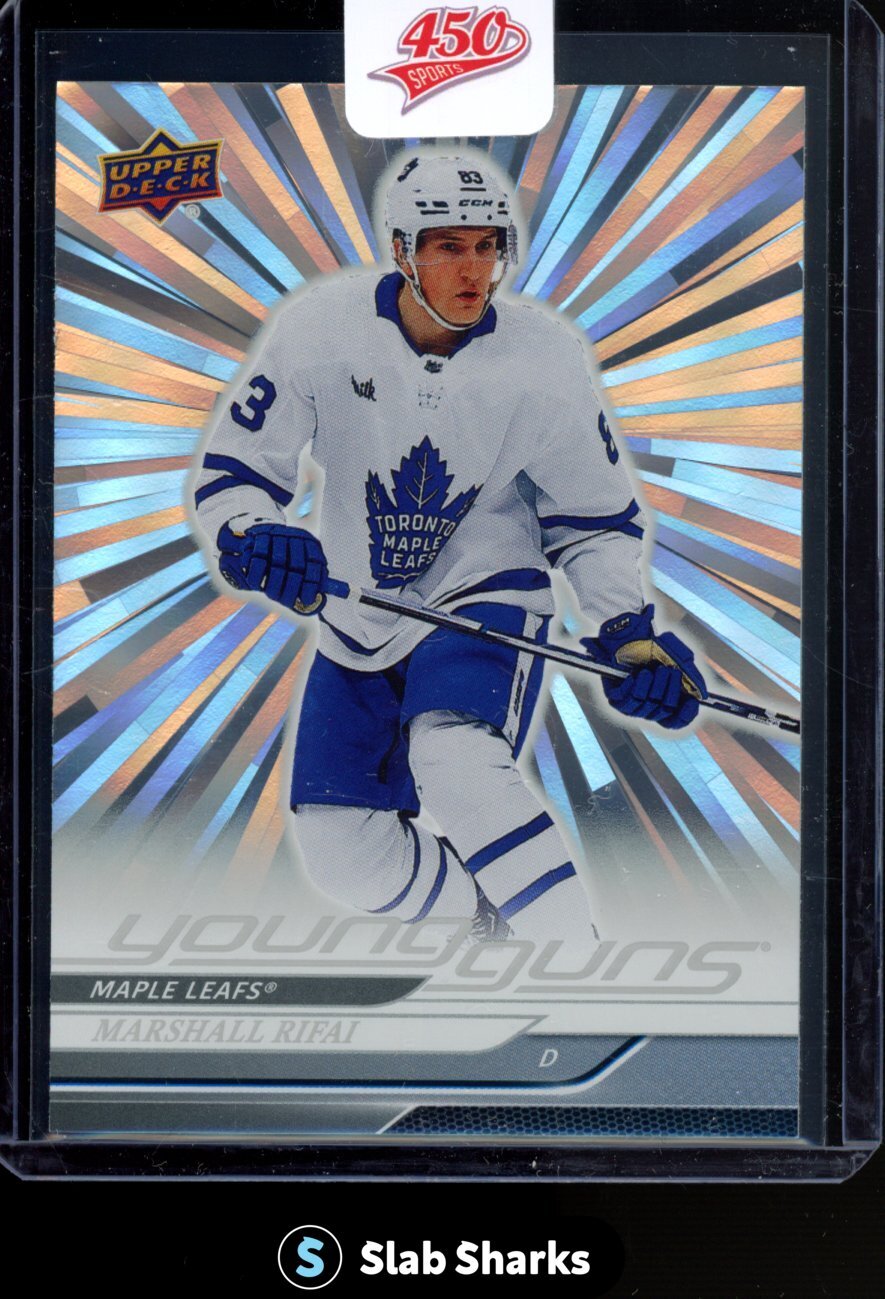 2024 UPPER DECK SERIES 1 #237 MARSHALL RIFAI YOUNG GUNS OUTBURST ROOKIE RC