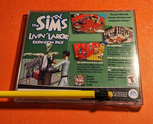 The Sims 1,2,3,4,Stories box jewel, sleeve manual expansion pc games cd dvd - Picture 26 of 235