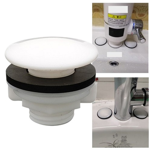 Convenient Kitchen Sink Tap Hole Stopper with Durable Rubber and