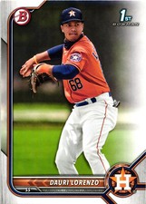 2022 Bowman Prospects #BP11 Dauri Lorenzo
