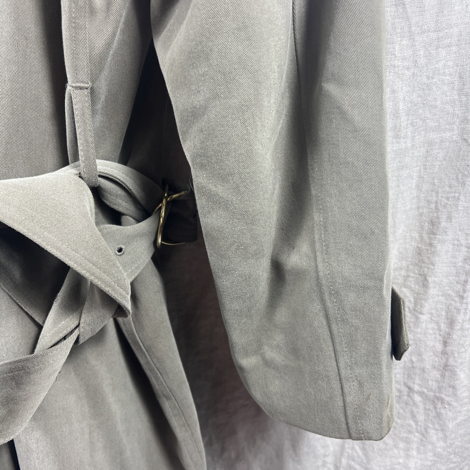 Calvin Klein Brown Full Button Collared Lined Lon… - image 18