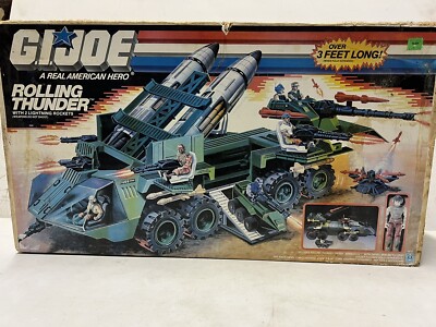 Vintage GI Joe ARAH  Rolling Thunder W/ Box Complete 1988
