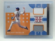 Walker Buehler 2019 Hometown Heroes Baseball - DUAL PATCH - Los Angeles Dodgers