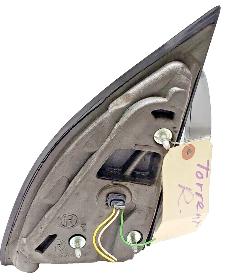 Espejo retrovisor de puerta delantero derecho del lado del pasajero Pontiac Torrent 2006-2009 gris 15852993 Foto 3 de 4