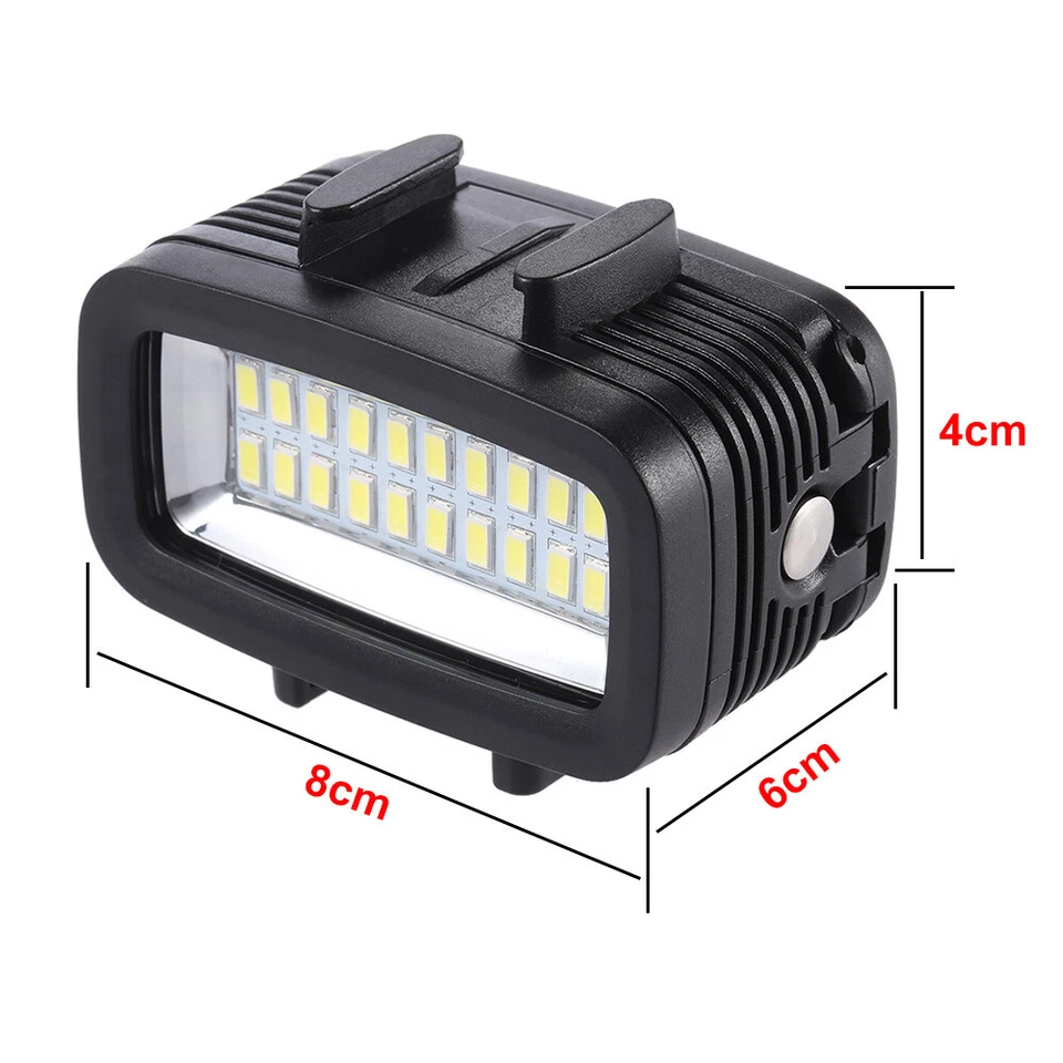 Lámpara de luz de relleno de video Andoer 700LM + difusor + base + adaptador de zapata caliente C9I3 Foto 2 de 4