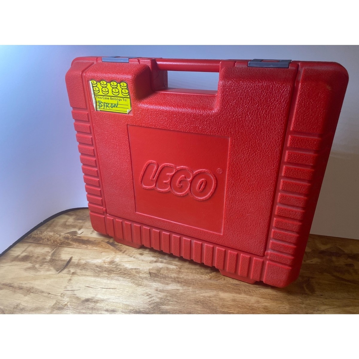 【ケース付き】レッドコレクション　未開封パック　初版　1st Vintage - 1985 LEGO RED Briefcase / Carrying Case • Travel